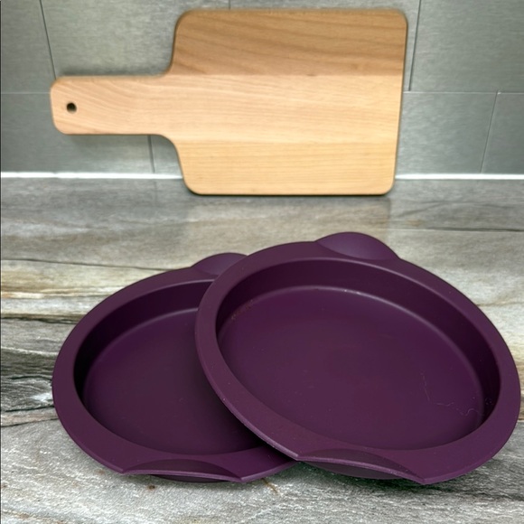 Tupperware Other - Tupperware Silicone Round Cake Forms